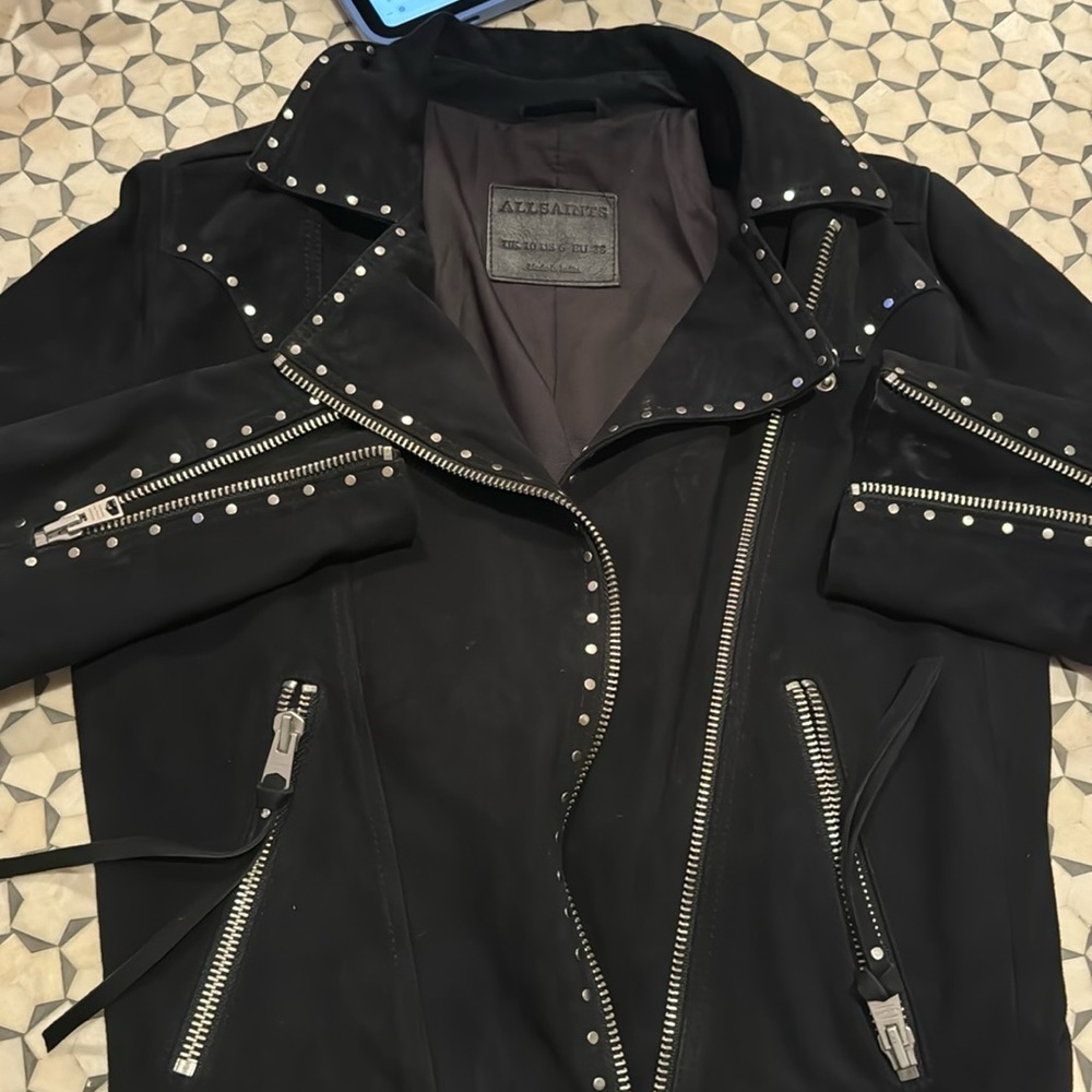 All saints Suede jacket